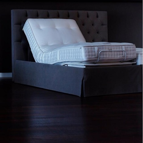 Schramm elektriische boxspring met pocketveermatras Mythos of Divina